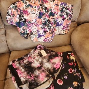 5 pairs of new 3X women's lounge shorts